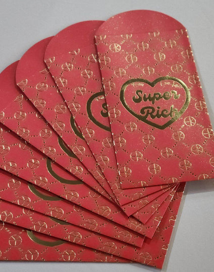 Edition limited Super Rich Red Packets ( 8 pcs/pack)