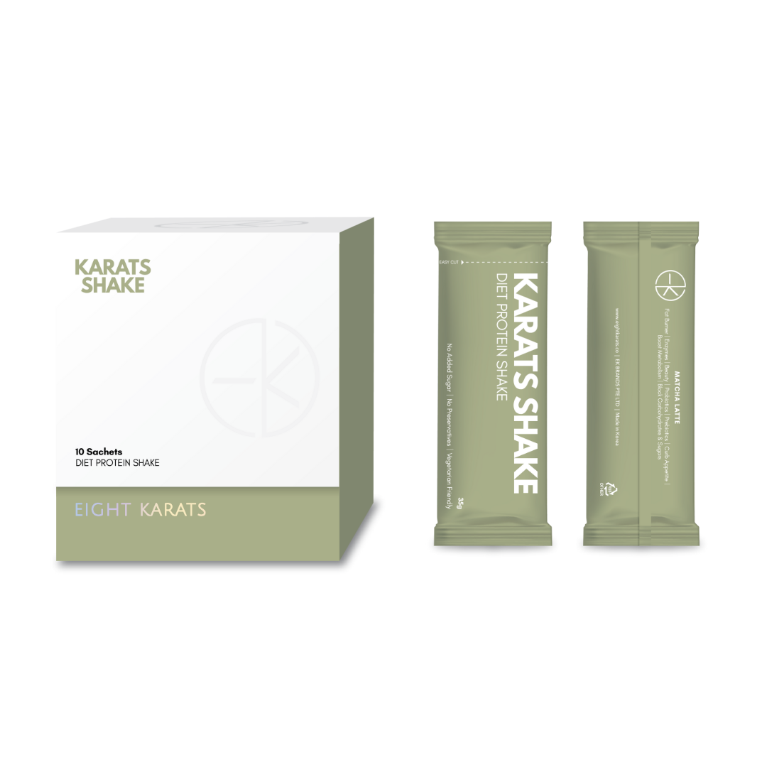 Eight Karats KARATS SHAKE Diet Protein Shake (MATCHA LATTE)