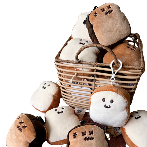 TKC Tasty Toastys Starter Toasty Plushie Clip Keychain